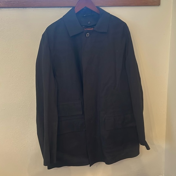 Mackintosh Men’s Grey OvercoatSize L - Good Condition100% waterproof100% wool
